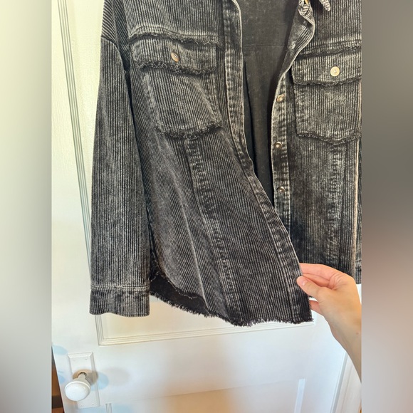 NWOT New In Black Corduroy Jacket - Picture 3 of 11